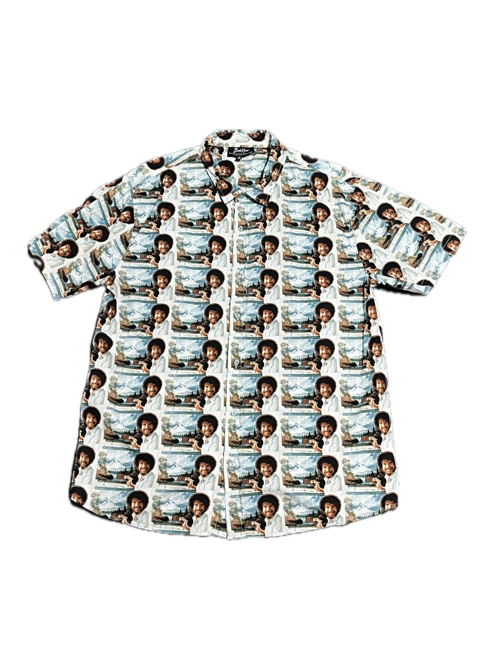 Bob Ross Button-Up Shirt